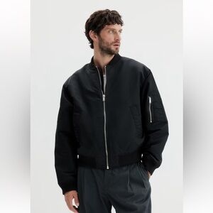 H&M Nylon Bomber Jacket